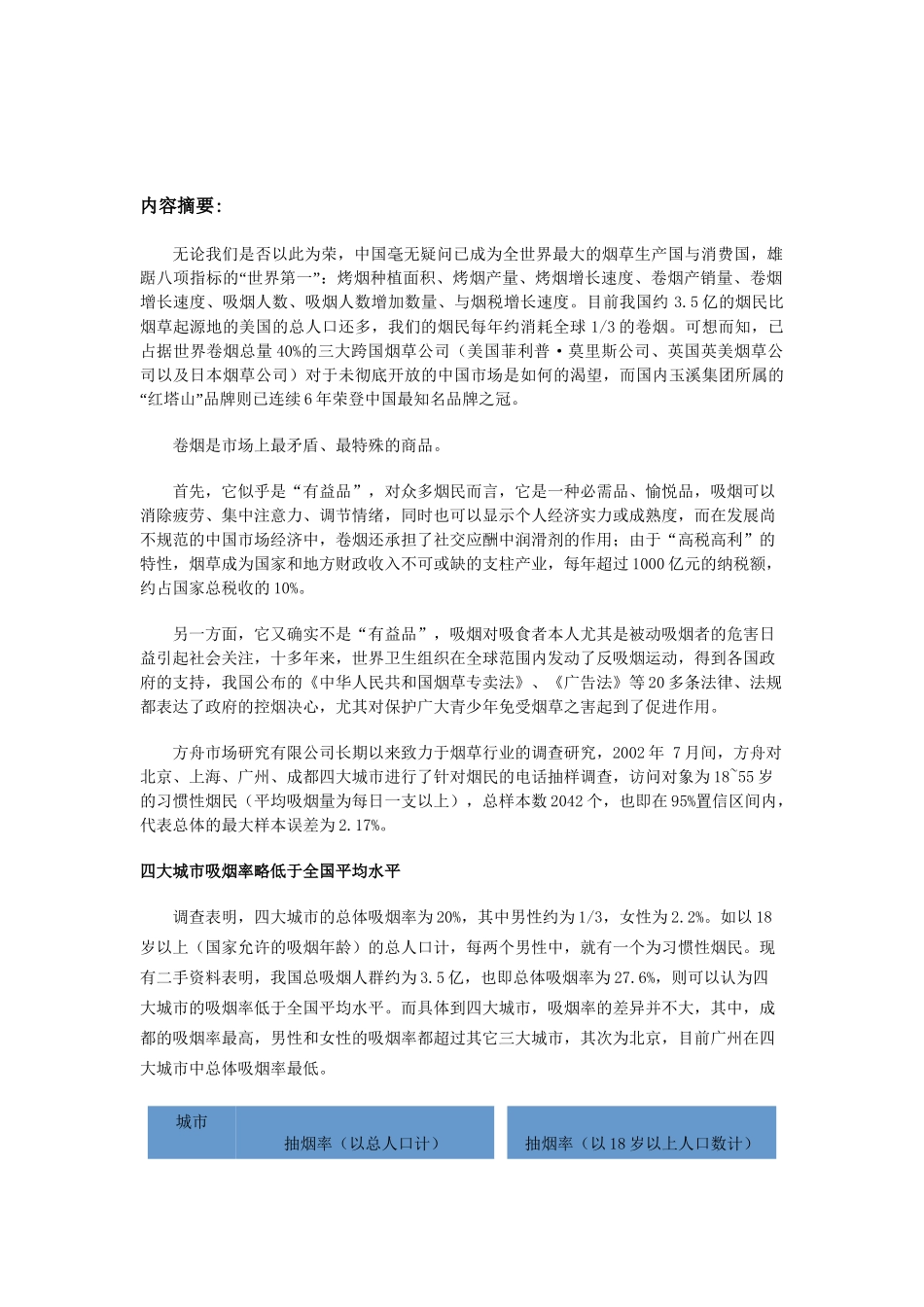 中国烟民市场状况调查报告.doc_第3页
