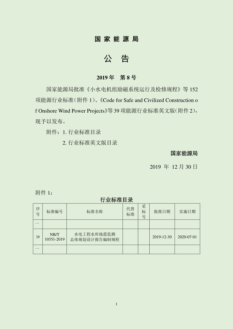 NBT 10351-2019 水电工程水库地震监测总体规划设计报告编制规程.pdf_第3页