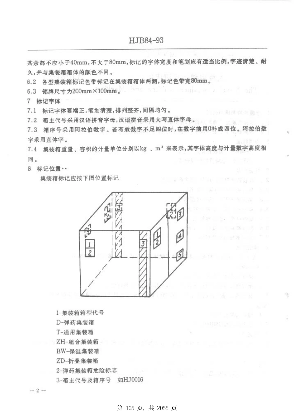 HJB 84-1993 海军集装箱标记代号.pdf_第3页
