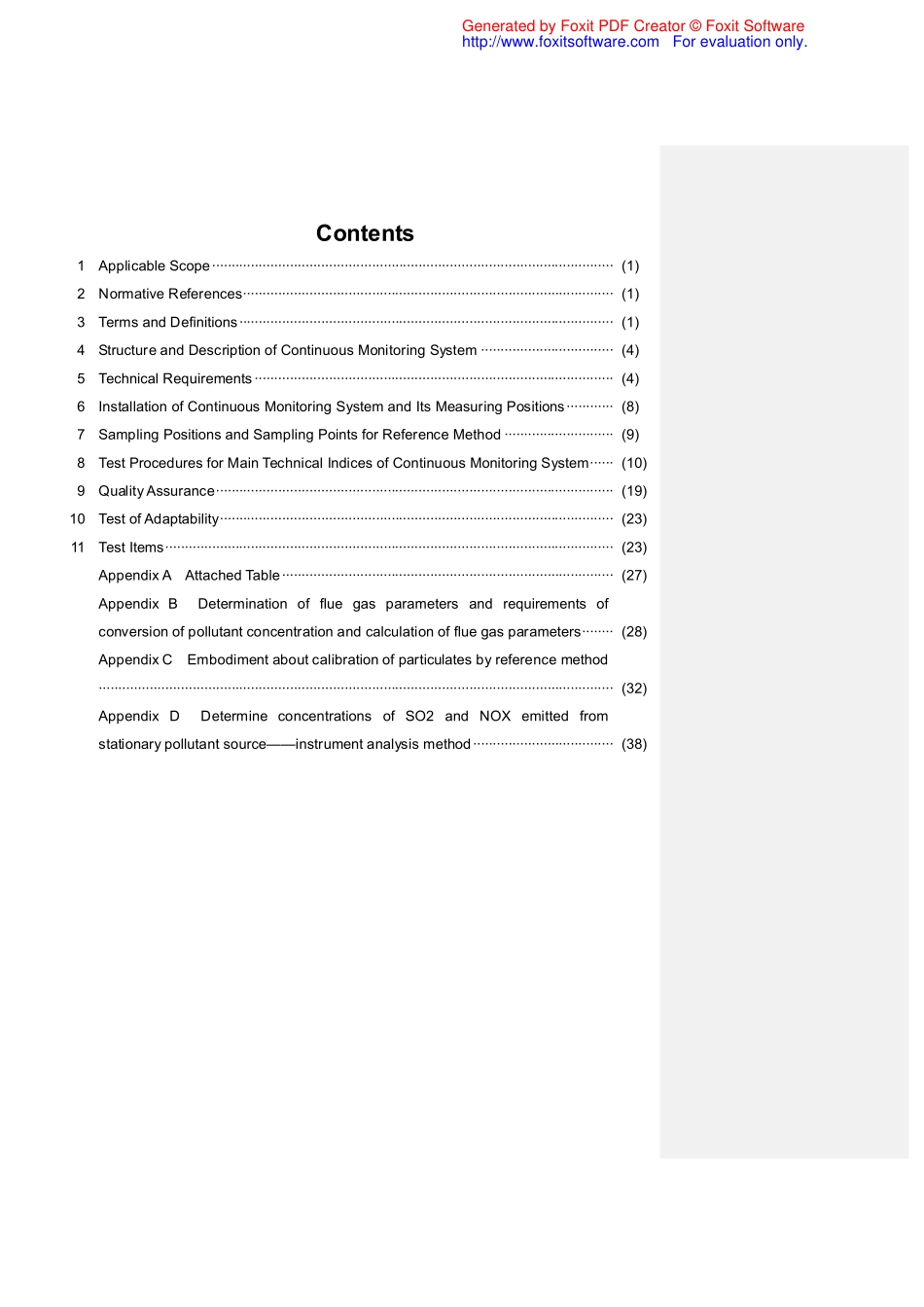 HJT 75-2007 固定污染源烟气排放连续监测技术规范(英文版).pdf_第3页