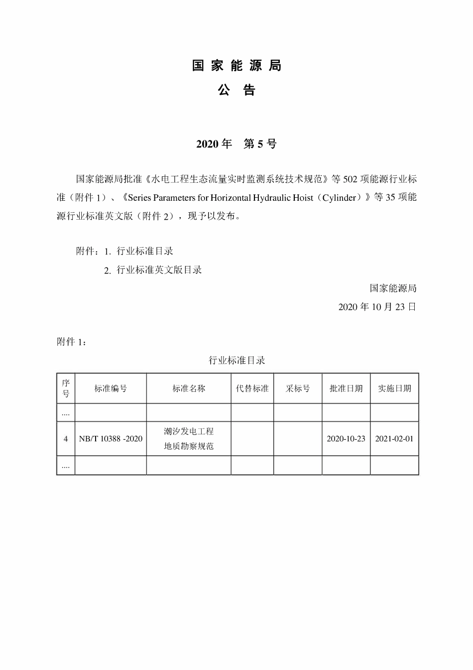 NBT 10388-2020 潮汐发电工程地质勘察规范.pdf_第3页