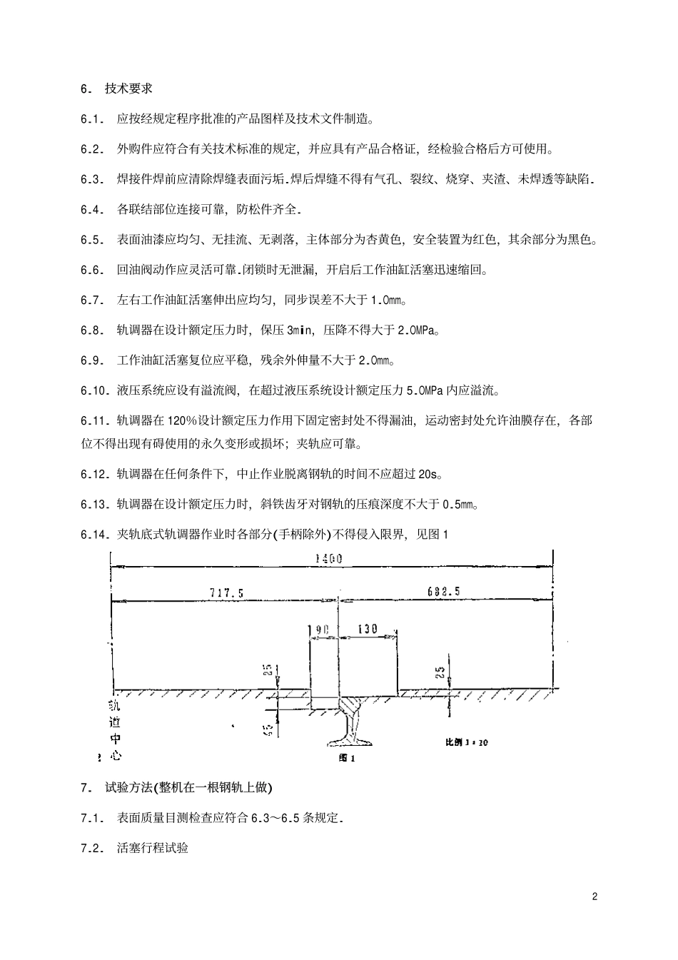 TBT 1405-1996 液压轨缝调整器通用技术条件.pdf_第3页