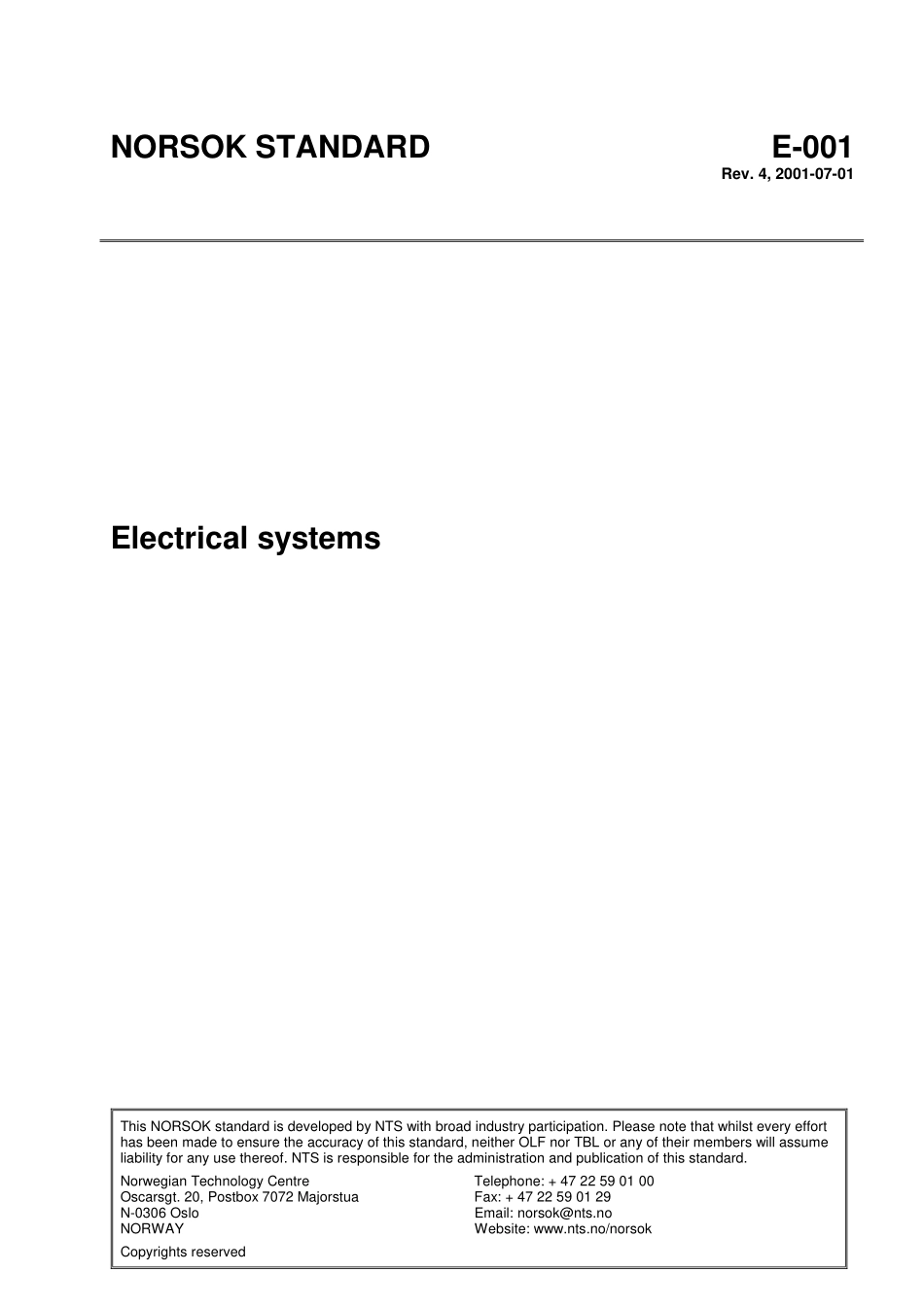 E-001Electrical systems (Rev[1]. 4, Mar. 2001).pdf_第1页
