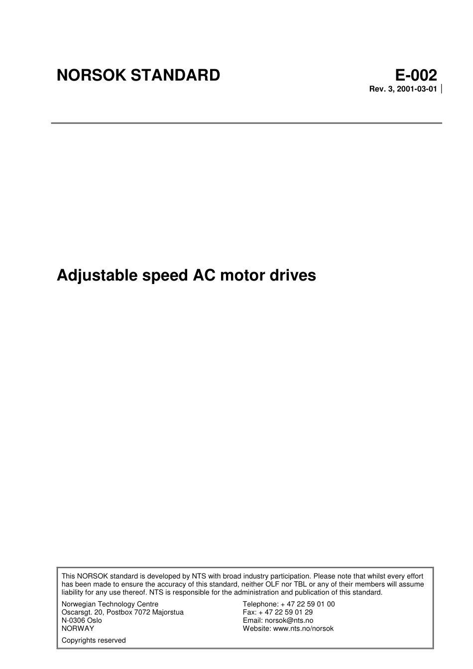 E-002 Adjustable Speed AC Motor Drives (Rev[1]. 3, Mar. 2001).pdf_第1页