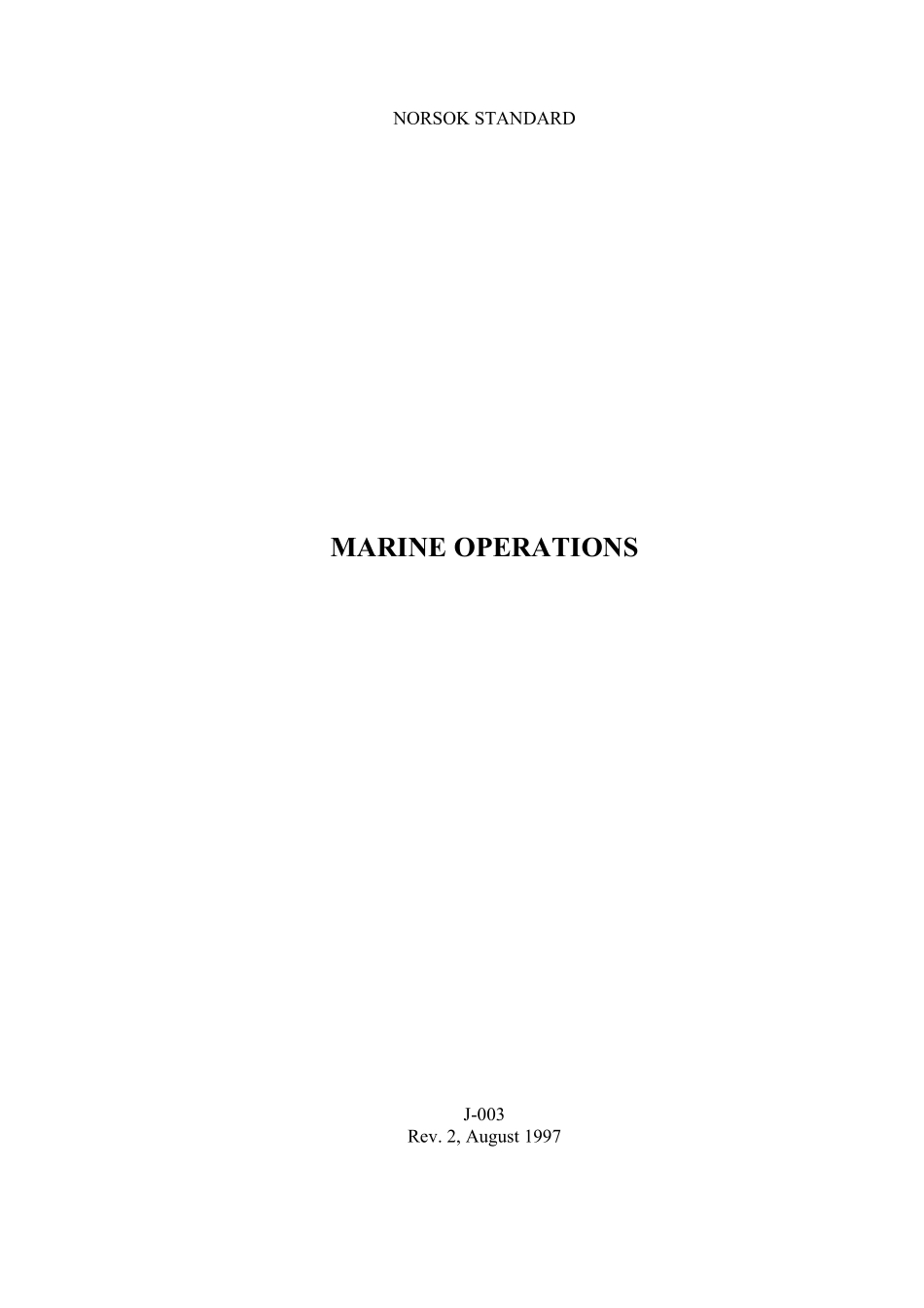 J-003 Marine operations (Rev[1]. 2, Aug. 1997).pdf_第1页