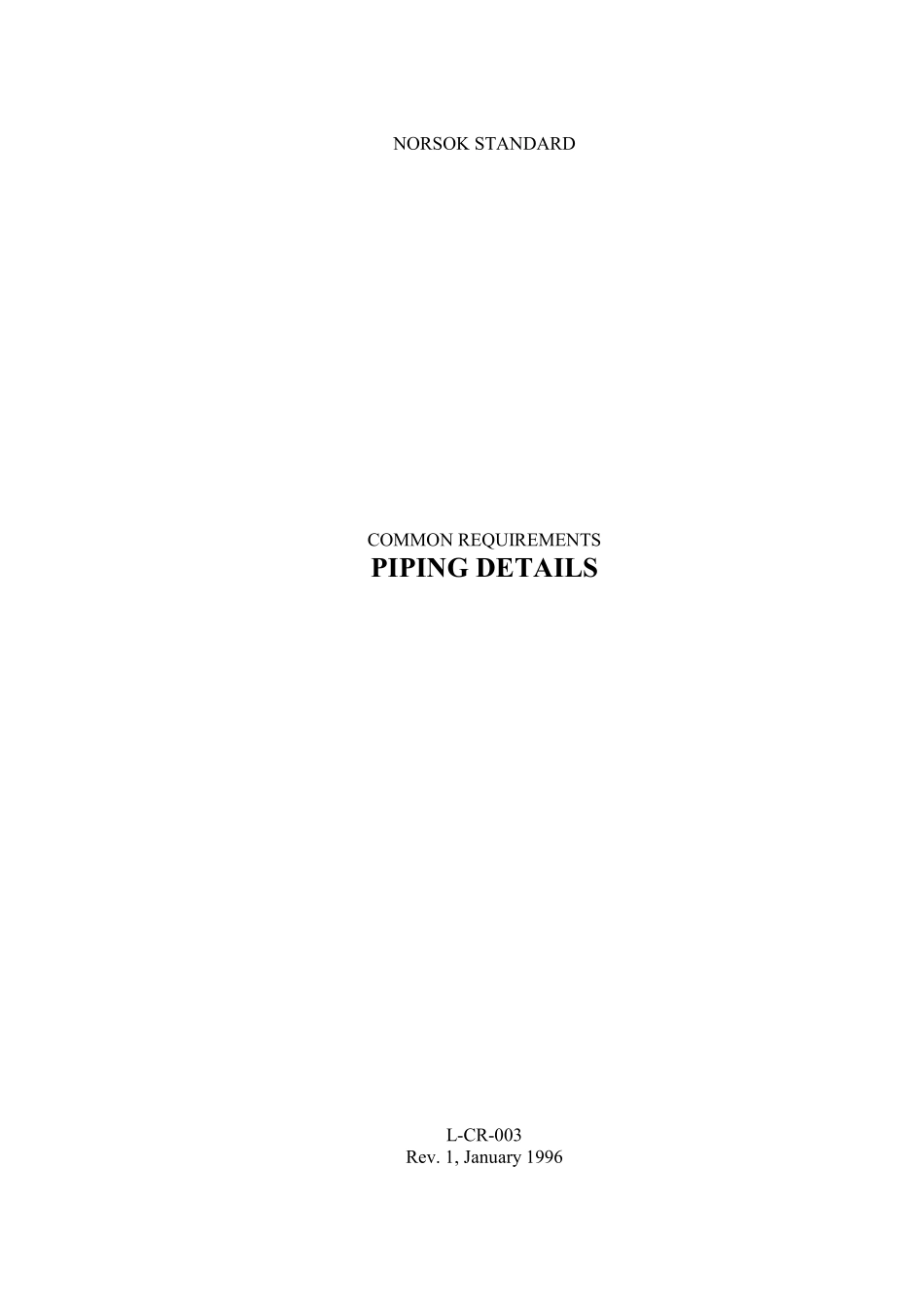 L-003-CR Piping details (Rev. 1, Jan. 1996).pdf_第1页