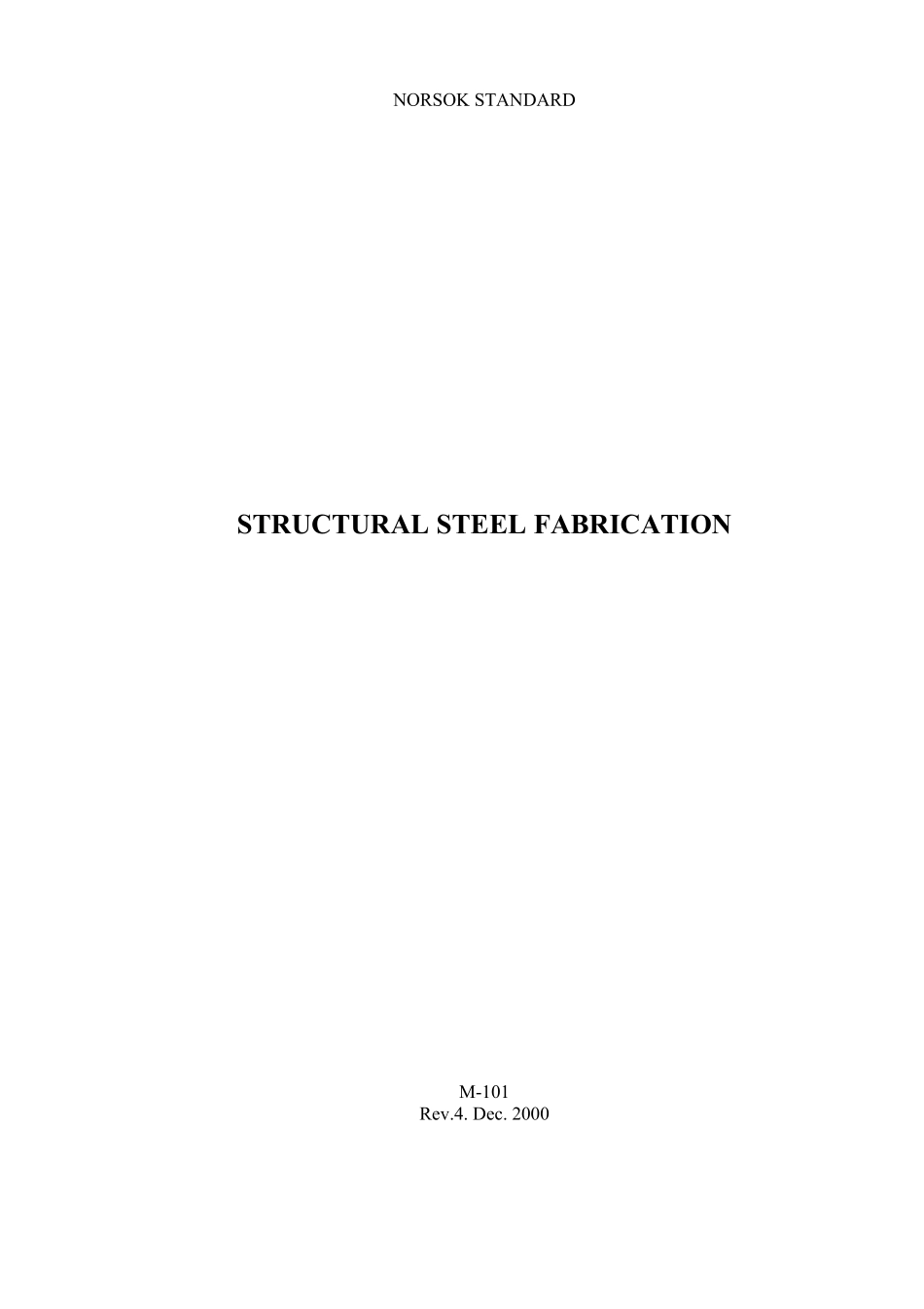 M-101 Structural steel fabrication (Rev[1]. 4, Dec. 2000).pdf_第1页