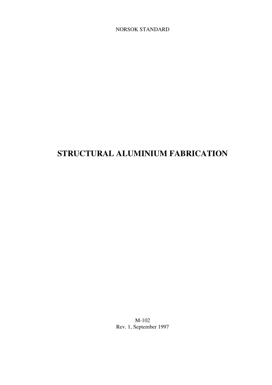 M-102 Structural aluminium fabrication (Rev[1]. 1, Sept. 1997).pdf_第1页