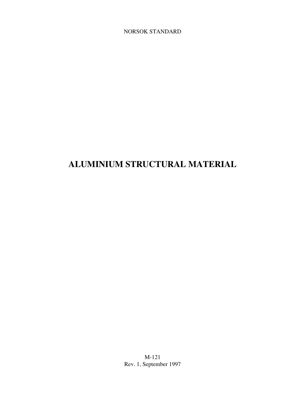 M-121 Aluminium structural material (Rev[1]. 1, Sept. 1997).pdf_第1页