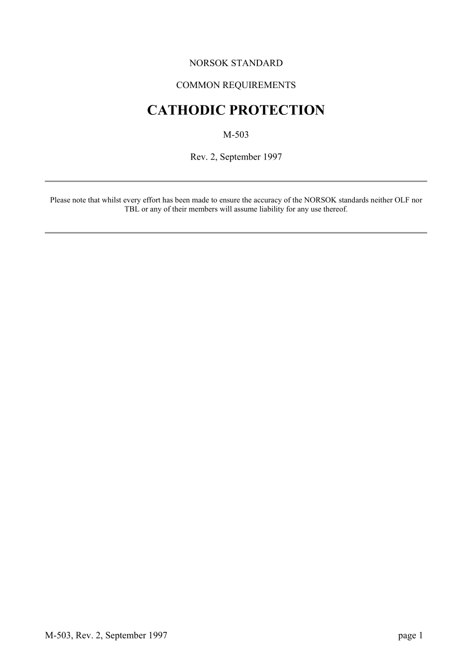 M-503 Cathodic protection (Rev[1]. 2, Sept. 1997).pdf_第1页