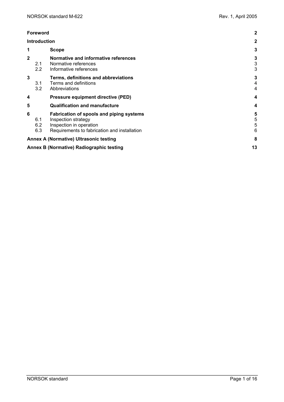 M-622 Fabrication and installation of GRP piping systems (Rev 1 April 2005).pdf_第3页