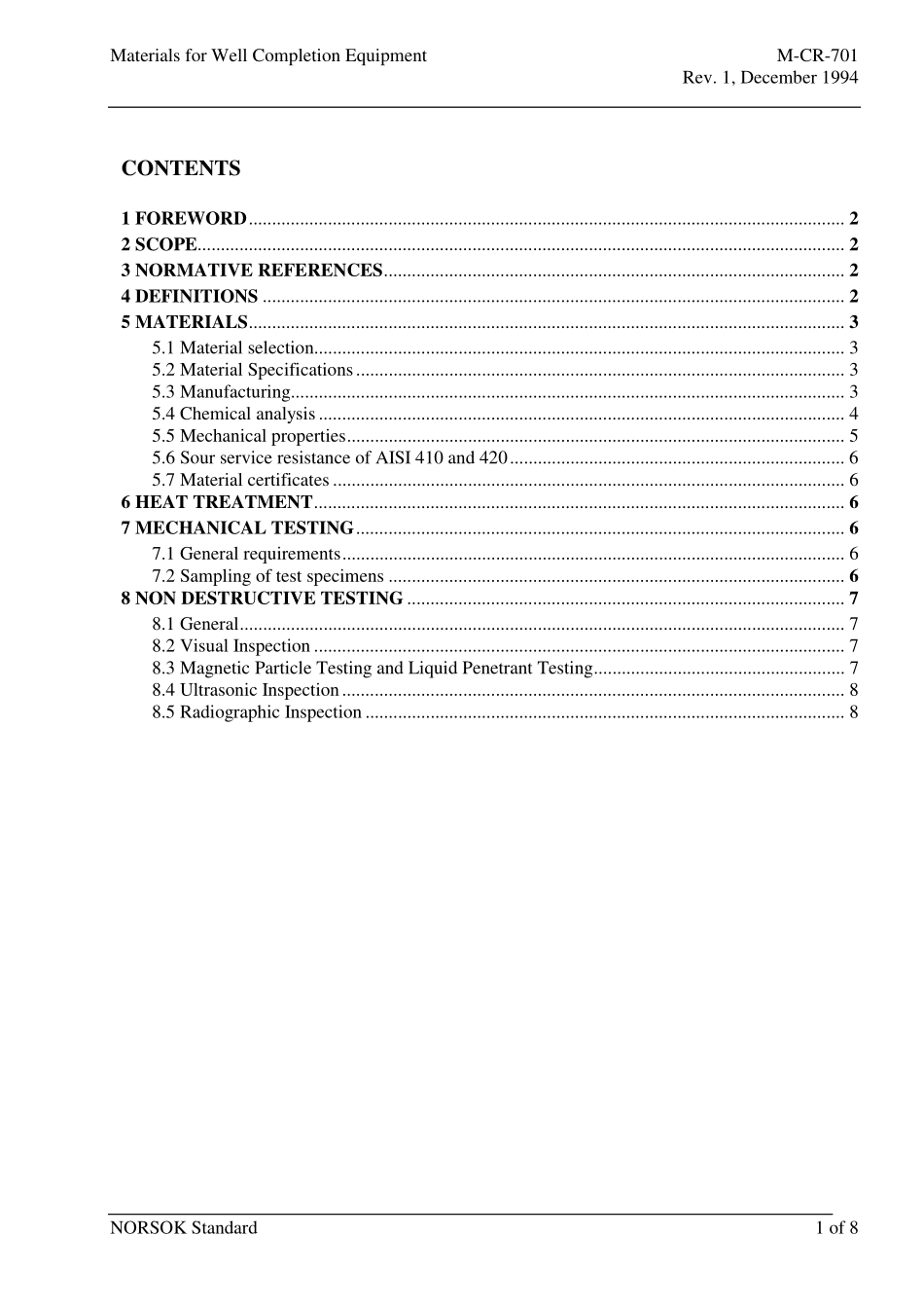 M-701-CR Materials for well completion equipment (Rev[1]. 1, Dec. 1994).pdf_第2页