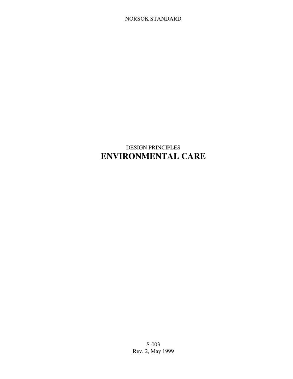 S-003 Environmental Care (Rev 2, May 1999).pdf_第1页