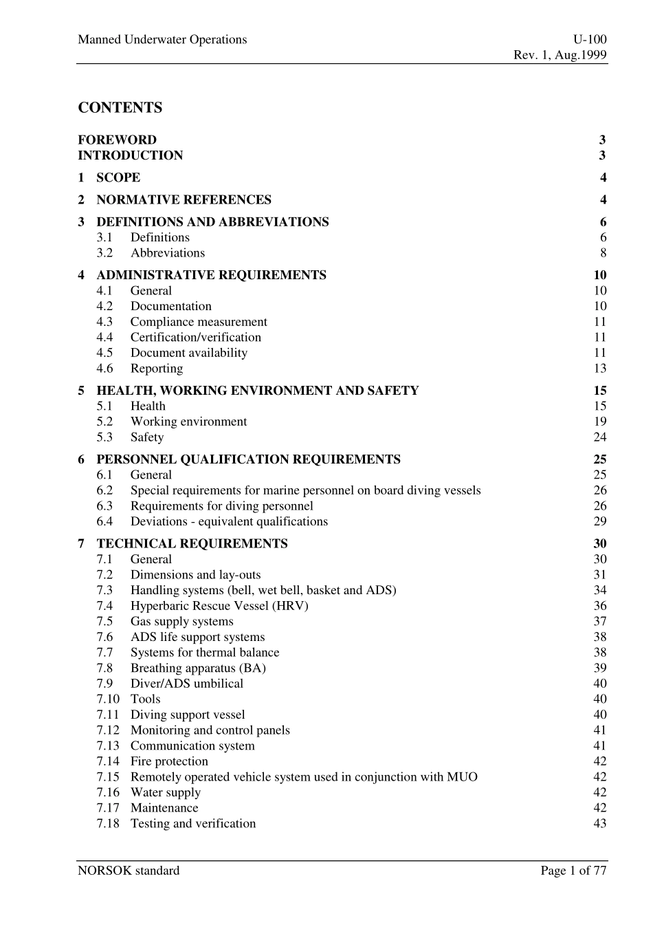 U-100 Manned Underwater Operations (Rev[1]. 1, Aug. 1999).pdf_第3页