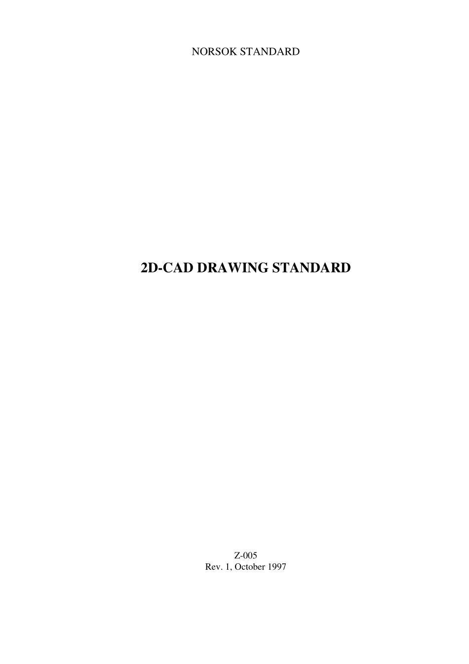 Z-005 2D-CAD drawing standard (Rev[1]. 1, October 1997).pdf_第1页