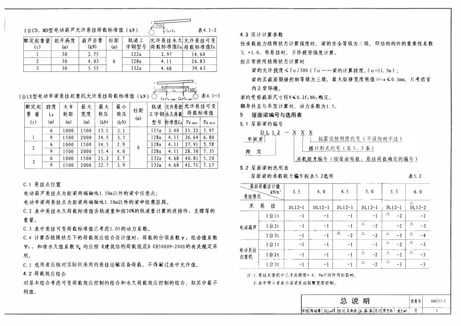 04G353-3 钢筋混凝土屋面梁(12m单坡).pdf_第3页