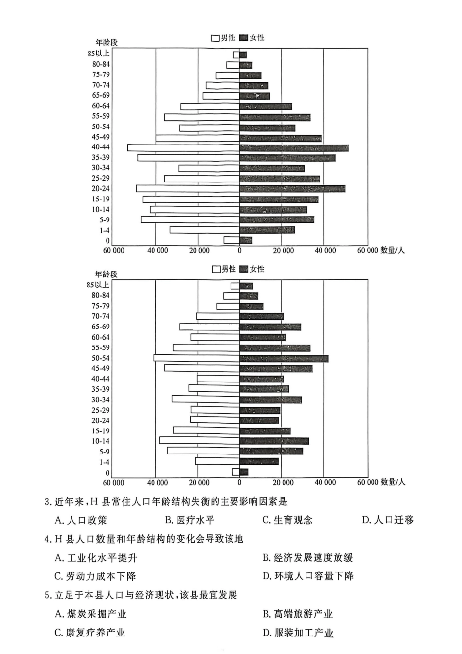 地理试卷【多考区卷】【金科大联考】金科大联考河南省河北省山西省2026届高三9月质量检测暨开学考(下标HB)(9.1-9.2).pdf_第2页