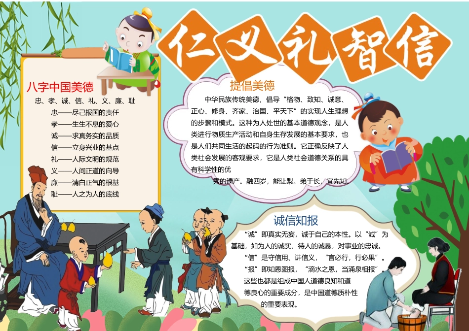 诚信小报 (3).docx_第1页