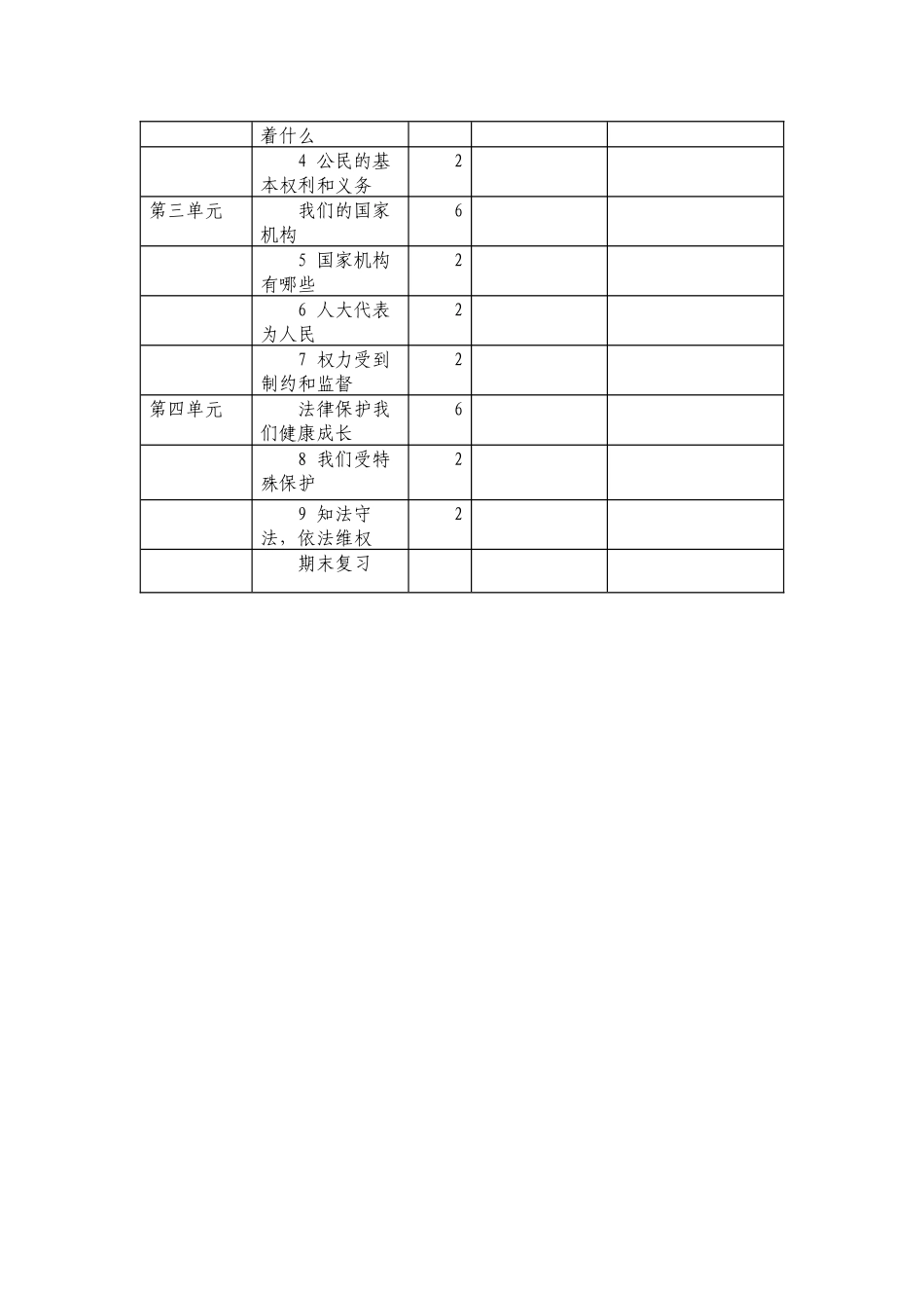 道德与法治六年级教学计划.docx_第3页