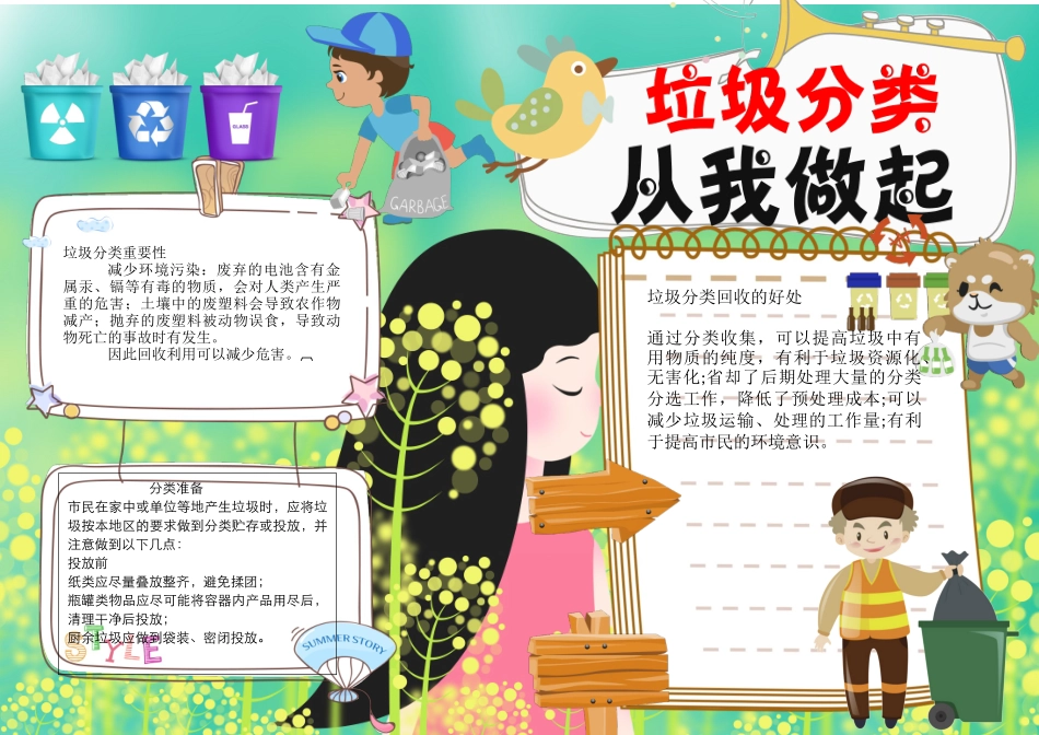 垃圾分类 从我做起(1).docx_第1页