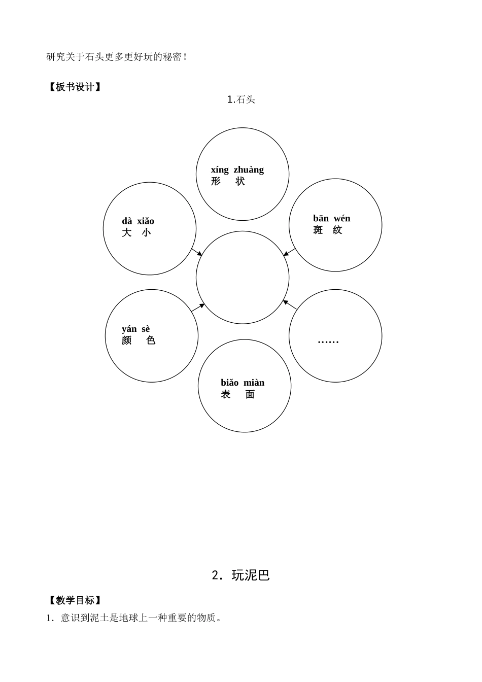 苏教版一年级下册教案合集.doc_第3页