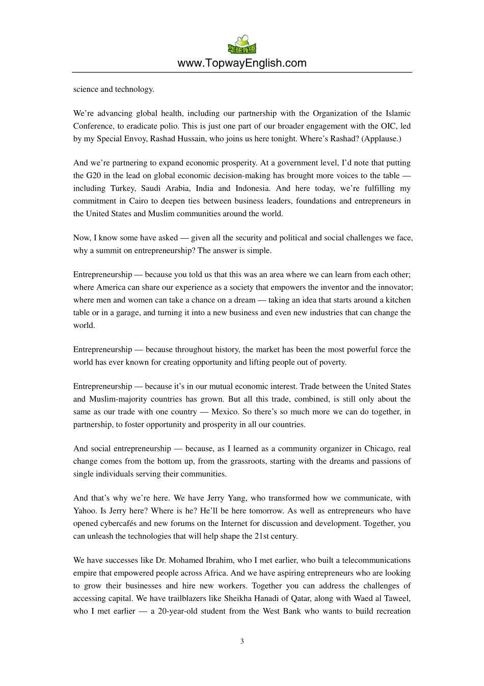 英语专业八级-名人演讲10篇.pdf_第3页