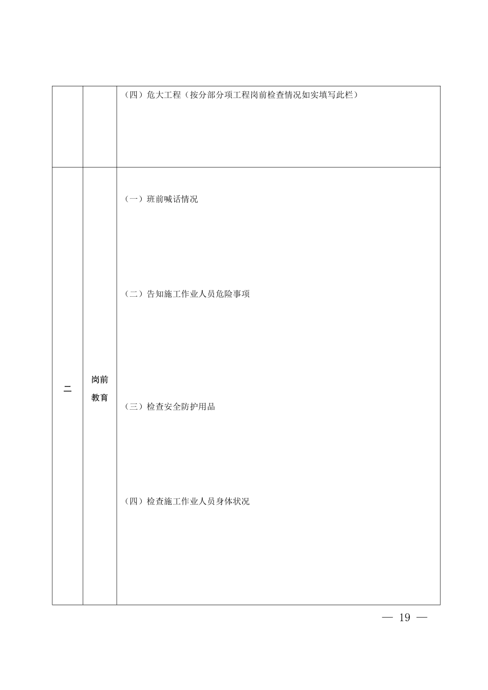 房屋市政工程施工安全日志模板及填写说明要求.pdf_第3页