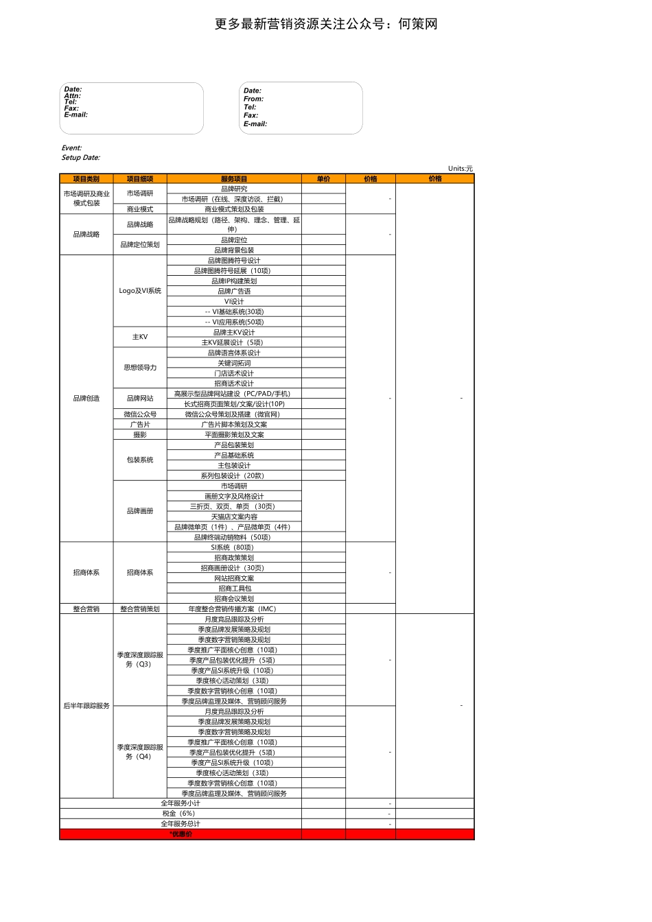 2022品牌全案策划设计明细报价表.pdf_第1页
