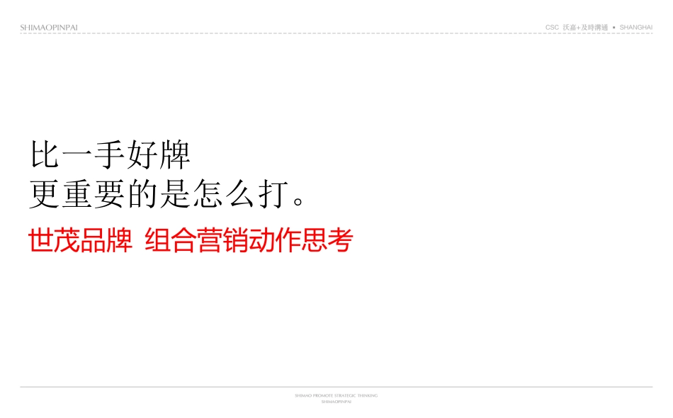 及时沟通-世茂品牌形象整合策略最终版.pdf_第2页