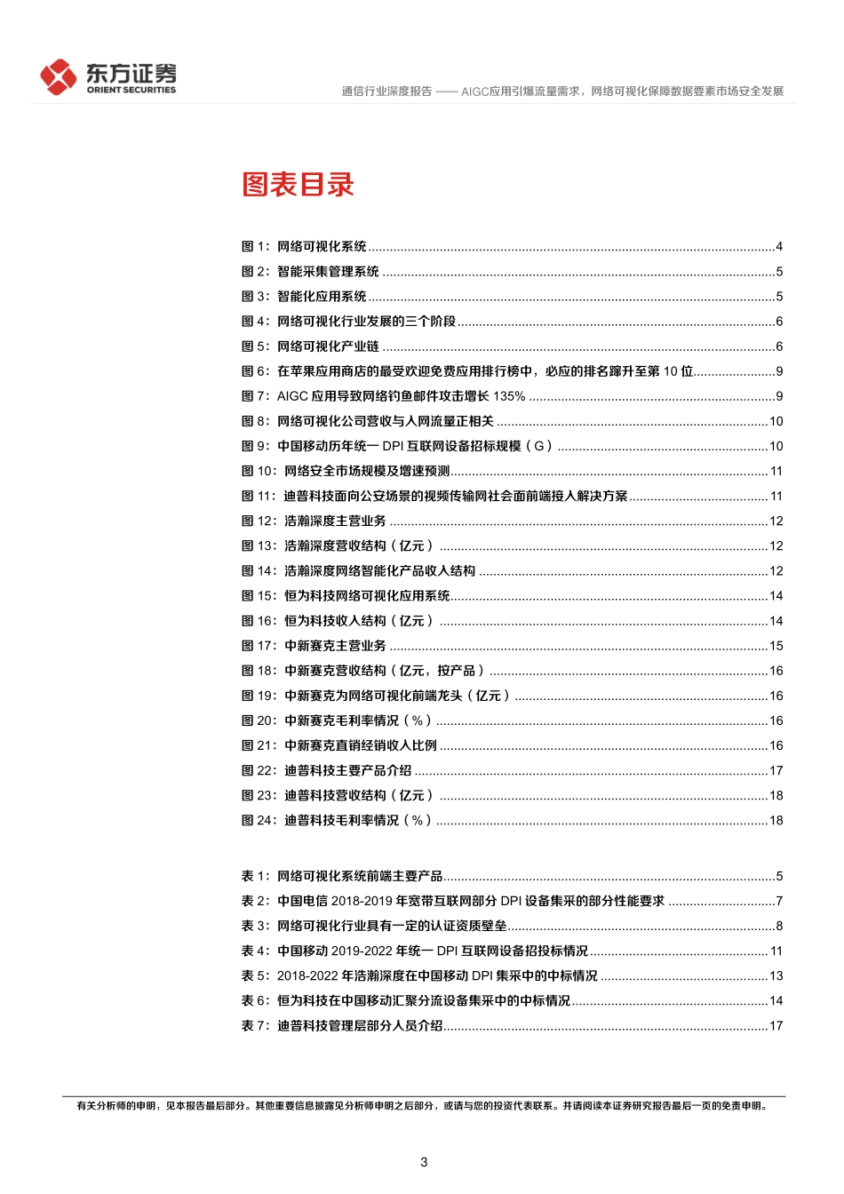 通信行业深度报告：AIGC应用引爆流量需求，网络可视化保障数据要素市场安全发展-22页.pdf_第3页