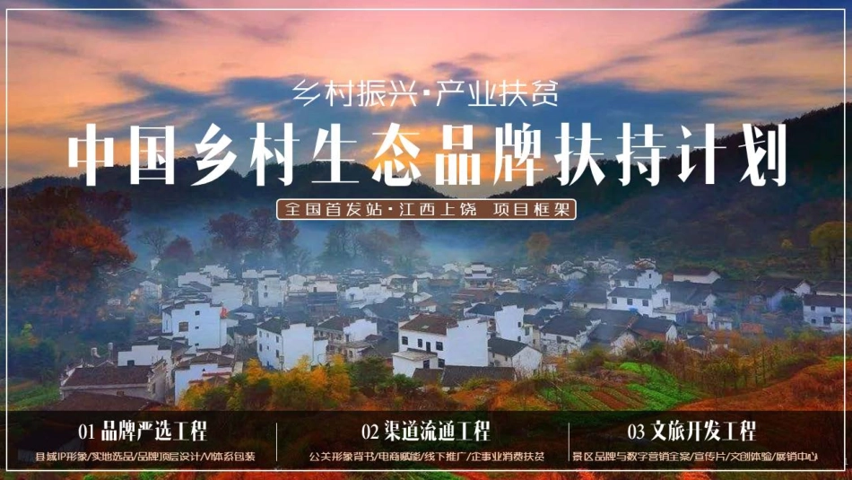 中国乡村生态品牌扶持计划 江西上饶项目框架-40.pdf_第1页