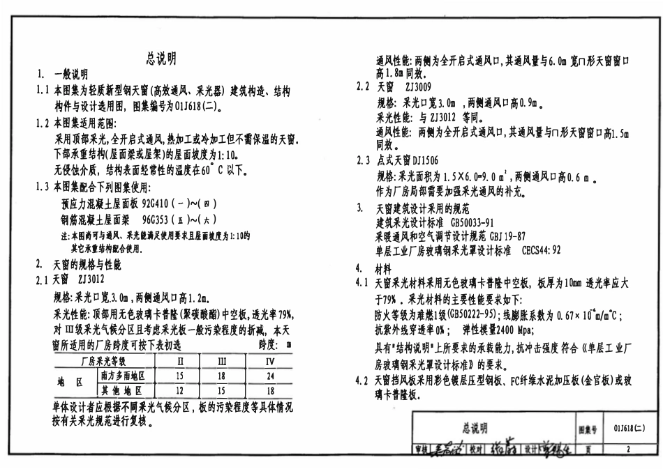01J618(二)  轻质新型钢天窗.pdf_第2页