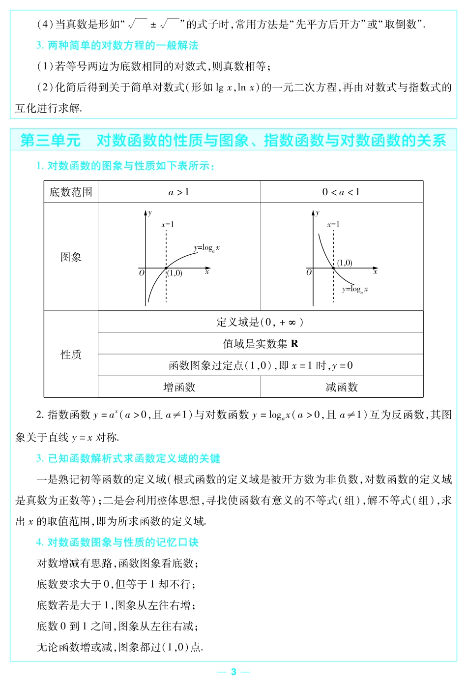 考前重点速记-数学必修第二册RJB-金考卷单元双测卷-180256.pdf_第3页