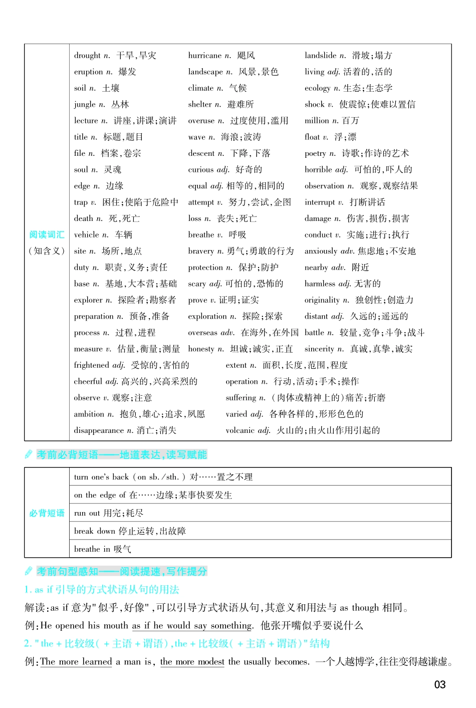 考前重点速记-英语必修第二册BS-金考卷单元双测卷-180259.pdf_第3页