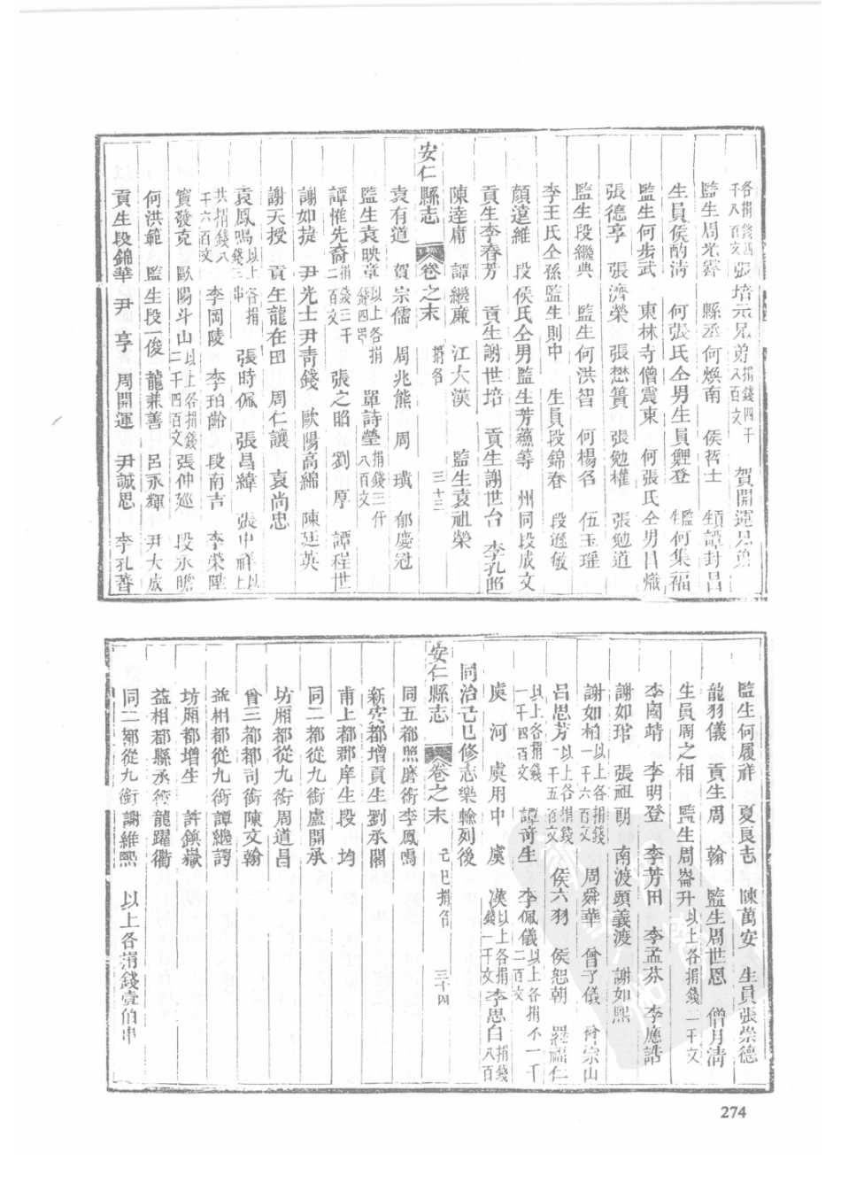 24  同治安仁县志（2）  同治嘉禾县志_276-300.pdf_第1页