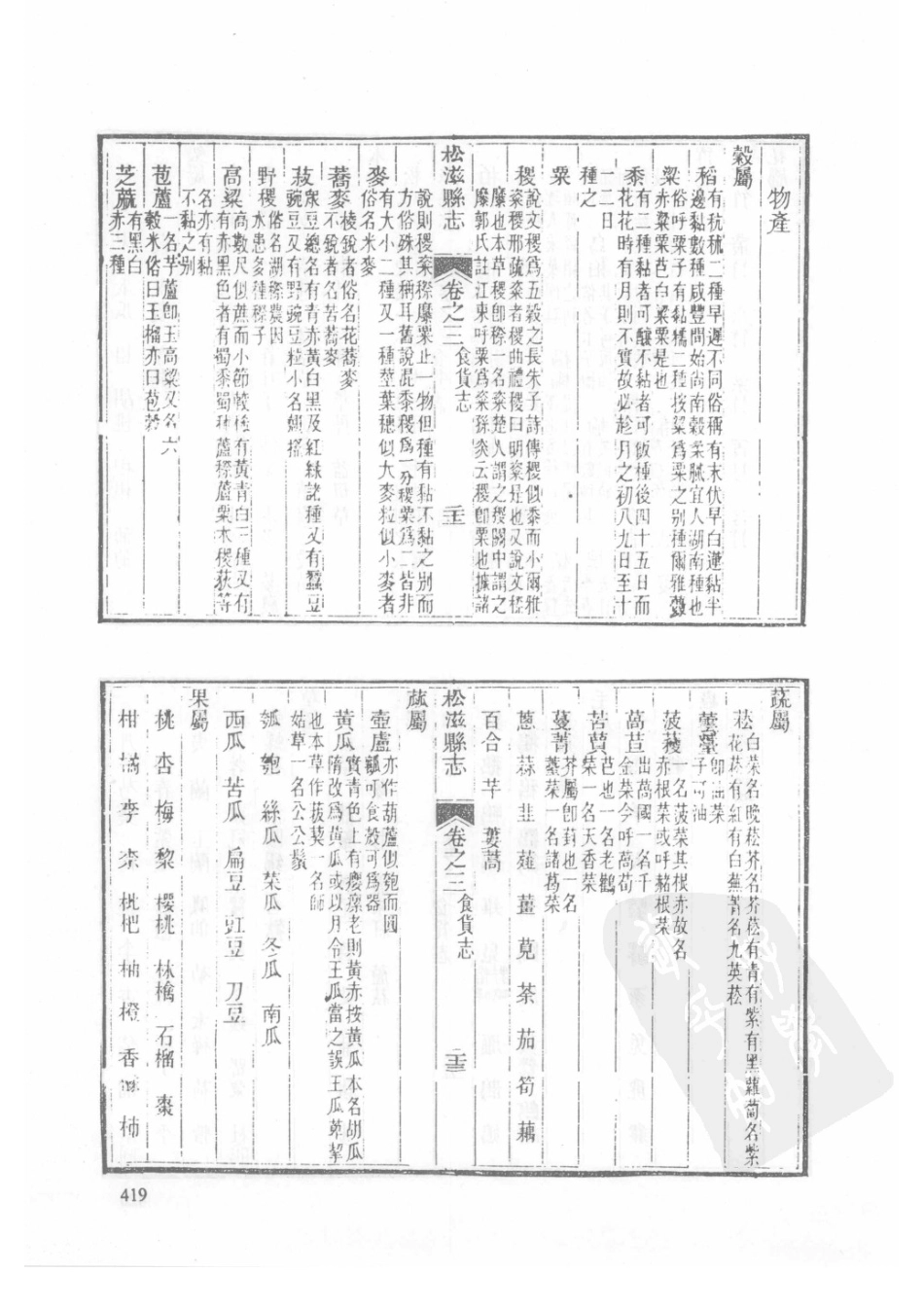 48  同治公安县志  同治松滋县志_421-450.pdf_第1页
