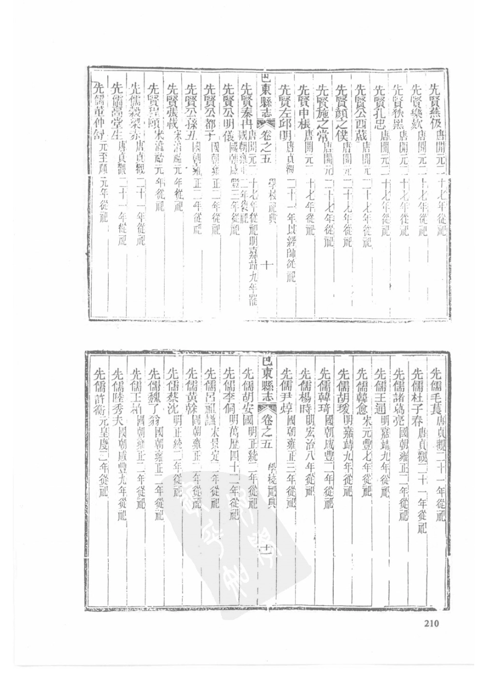 56  同治建始县志  同治巴东县志  同治恩施县志_211-240.pdf_第2页