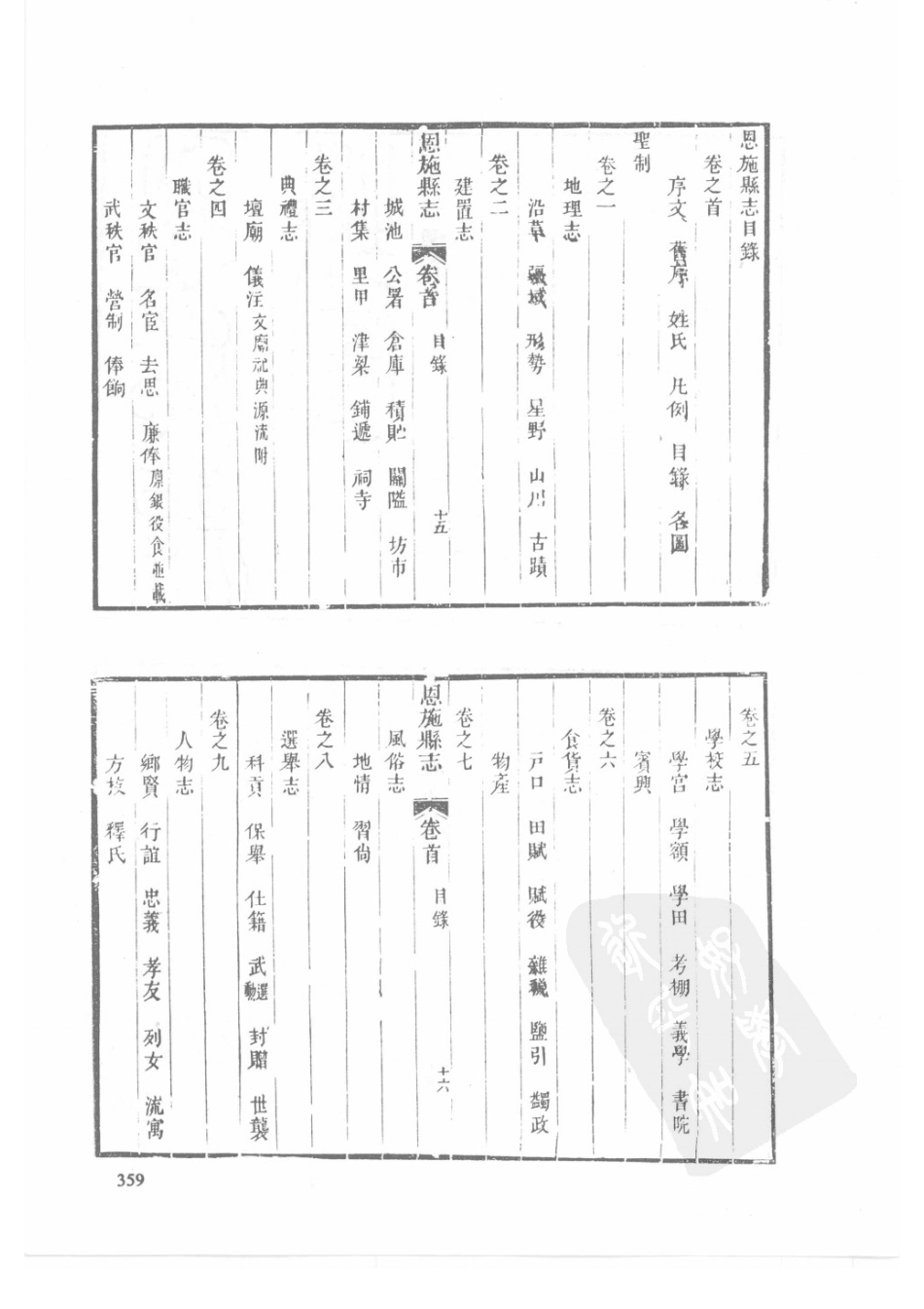 56  同治建始县志  同治巴东县志  同治恩施县志_361-390.pdf_第1页