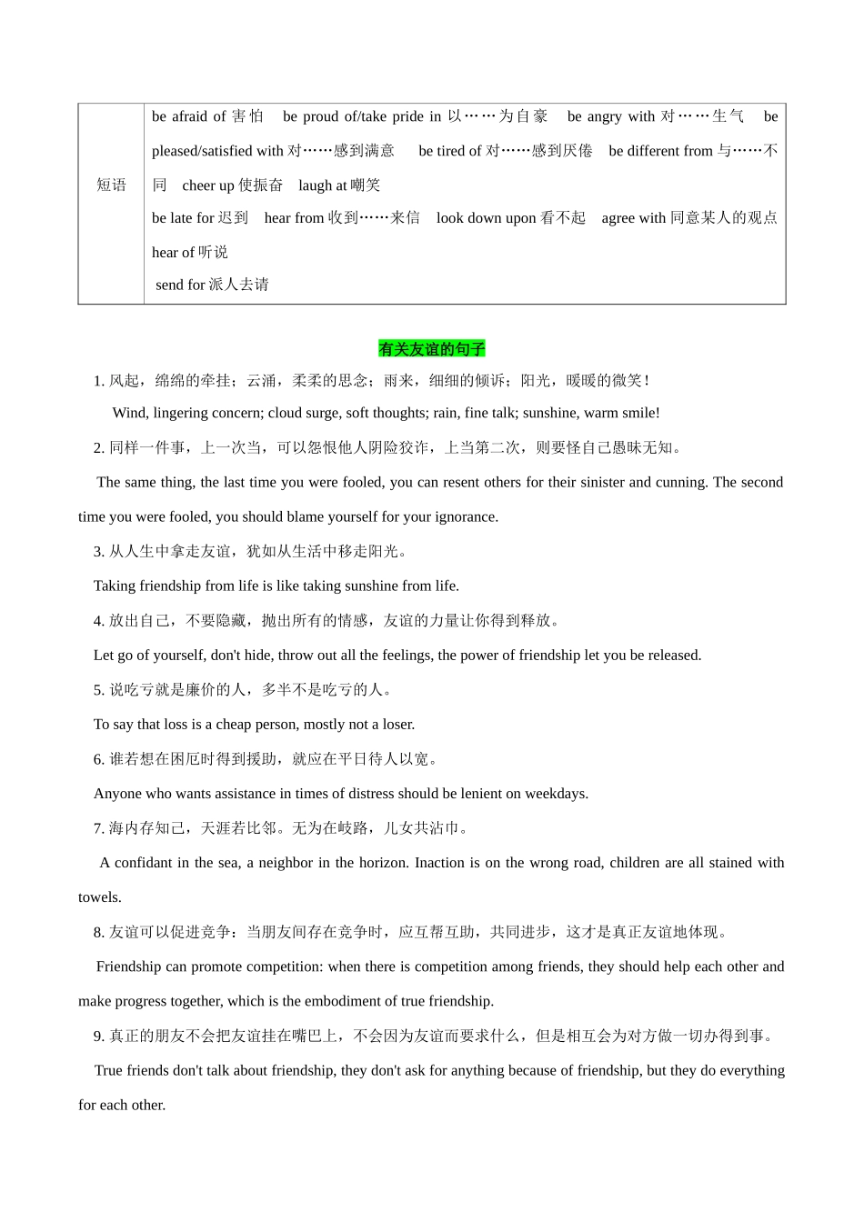 2.14热点话题表达微技能4(友情可贵+动作描写策略)(含PPT)-2023年新高考英语读后续写提分技能.docx_第2页