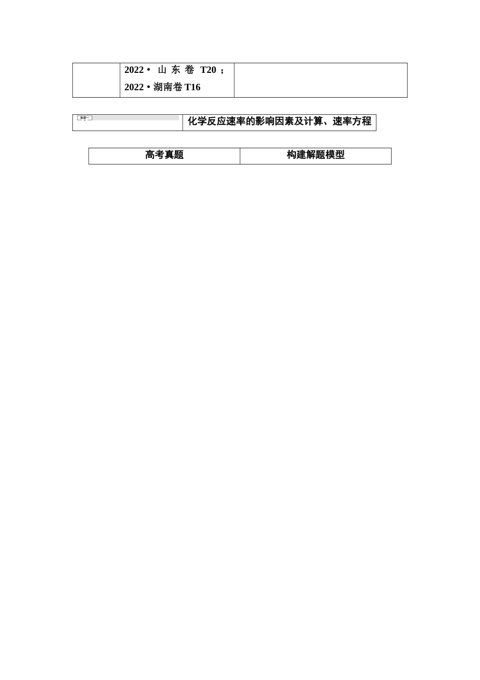 2026版《课堂新坐标》高三化学一轮复习不定项版5母题必读命题区间十化学反应速率和化学平衡.docx_第2页