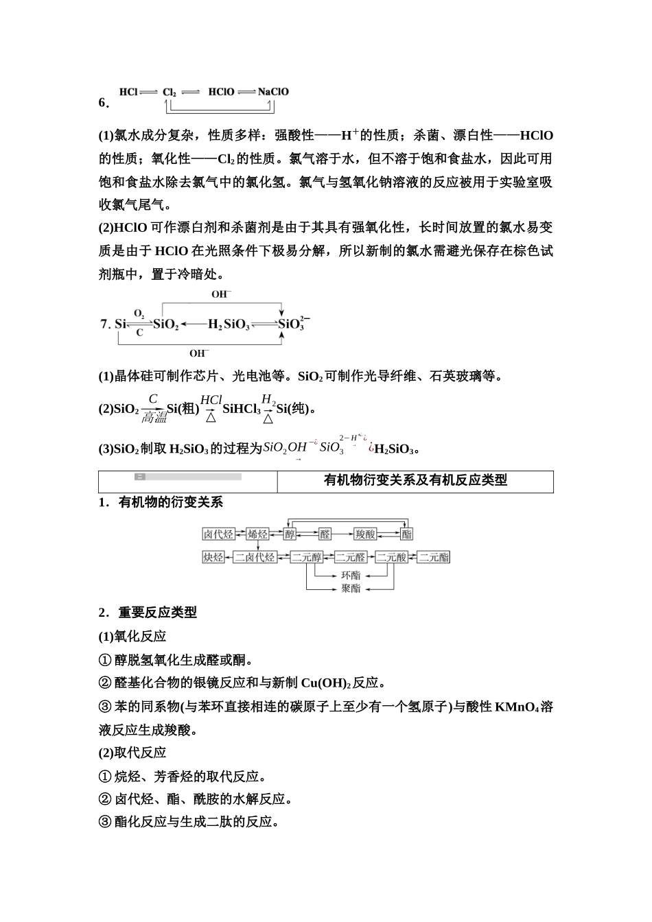 2026版《课堂新坐标》高三化学一轮复习江苏专版75第二篇第二节必备基础.docx_第3页
