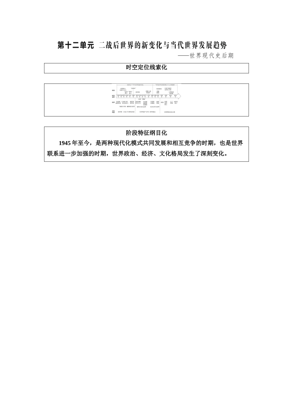 2026版《课堂新坐标》高三历史一轮复习江苏专版50第三编第十二单元第37讲国际格局的演变与世界经济体系的确立.docx_第1页