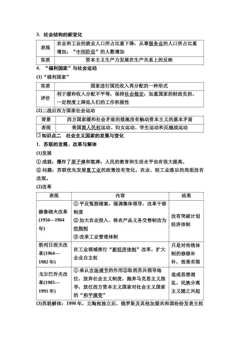 2026版《课堂新坐标》高三历史一轮复习通史版51第三编第十二单元第38讲资本主义国家和社会主义国家的发展变化.docx_第2页