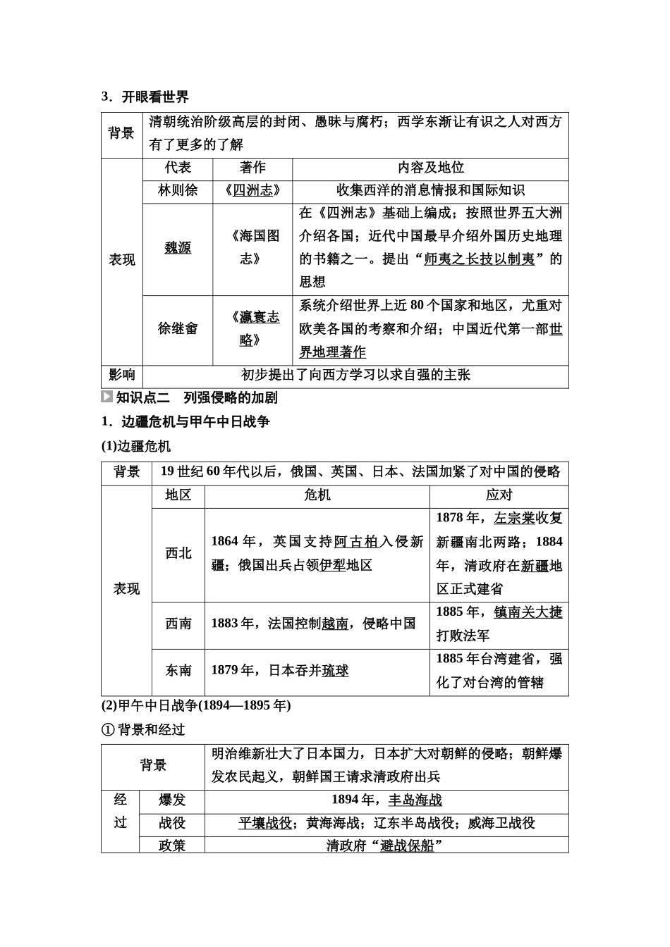 2026版《课堂新坐标》高三历史一轮复习通用版16中外历史纲要(上)第五单元第12讲两次鸦片战争与列强侵略的加剧.docx_第3页