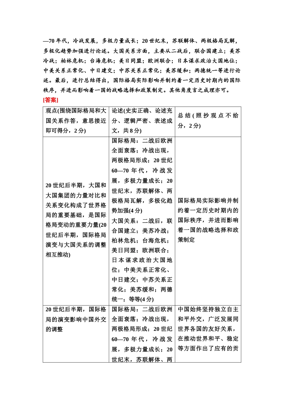 2026版《课堂新坐标》高三历史一轮复习通用版52中外历史纲要(下)第十二单元单元提升12.docx_第3页