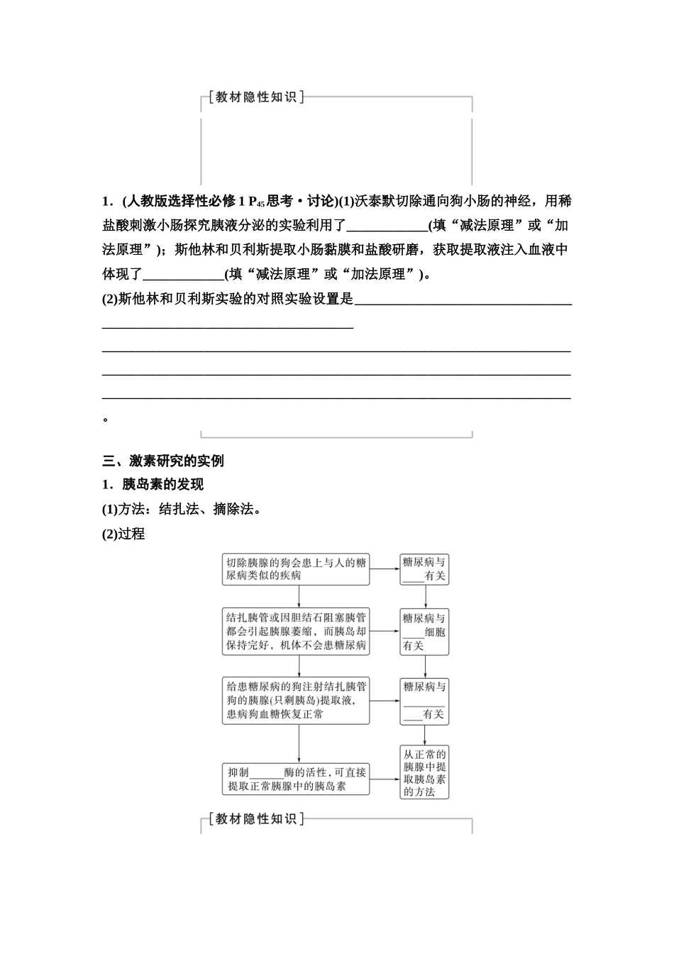 2026版《课堂新坐标》高三生物学一轮复习不定项版52选择性必修1第七单元第36讲体液调节(1).docx_第2页