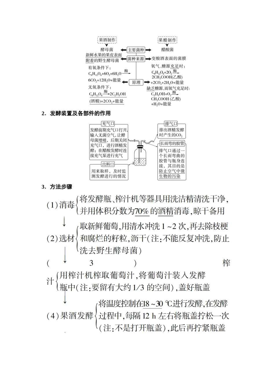 2026版《课堂新坐标》高三生物学一轮复习不定项版71选择性必修3第九单元第50讲传统发酵技术的应用和发酵工程.docx_第3页