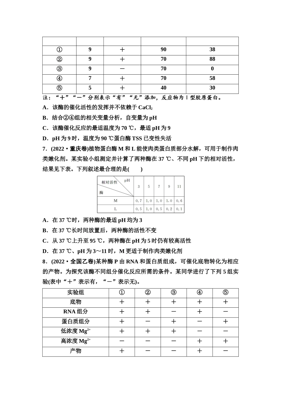 2026版《课堂新坐标》高三生物学一轮复习不定项版素养加强集训1生物实验专题.docx_第3页