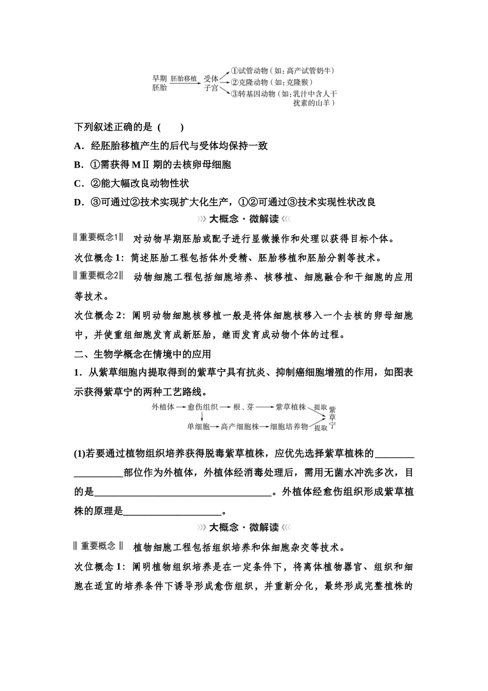 2026版《课堂新坐标》高三生物学一轮复习单选版77选择性必修3第九单元大概念升华课8(1).docx_第3页