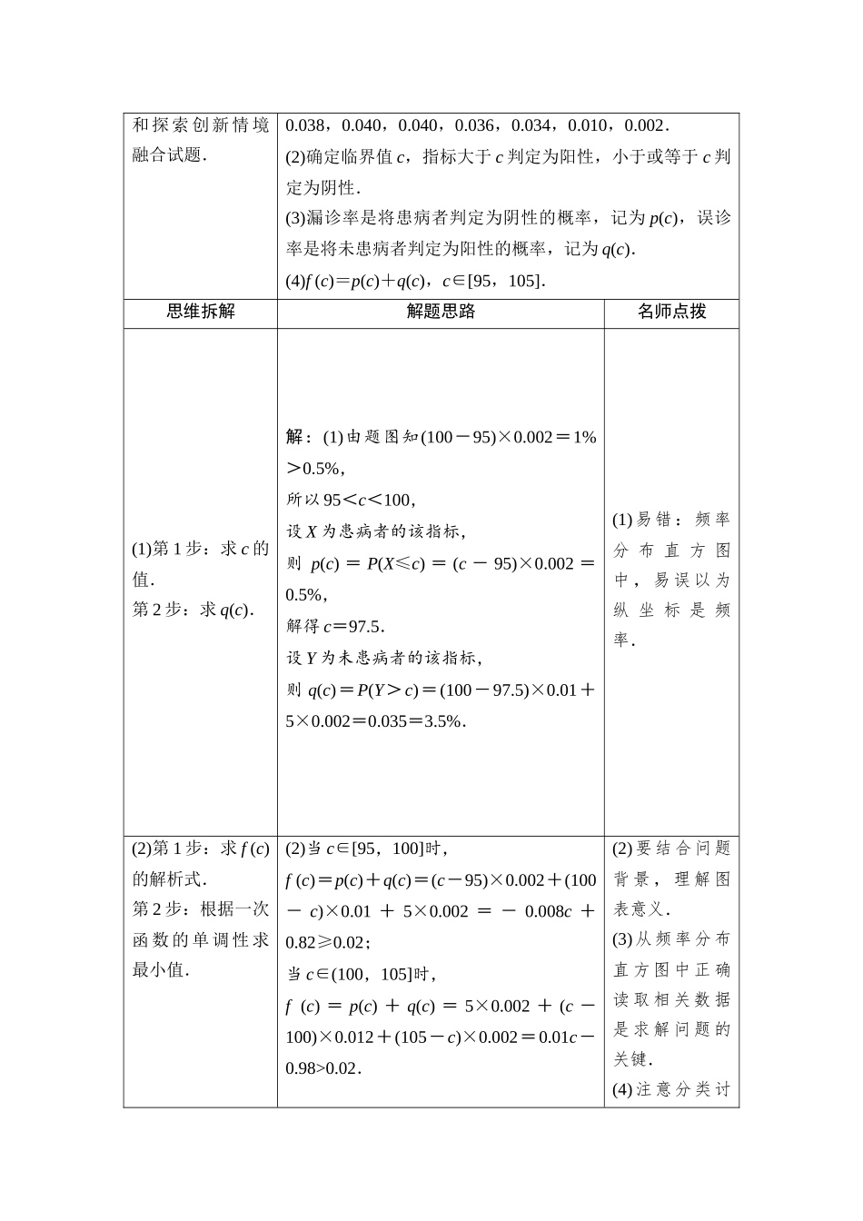 2026版《课堂新坐标》高三数学一轮复习基础版05母题必读命题区间20统计与统计案例.docx_第2页